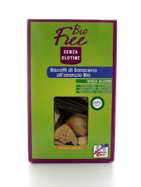 Bio Free - Biscotti di Grano Saraceno all'Arancio 220 Gr