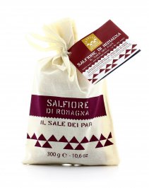 Salfiore di Romagna - Sale Dolce di Cervia con Sacchetto di Cotone 300 gr.
