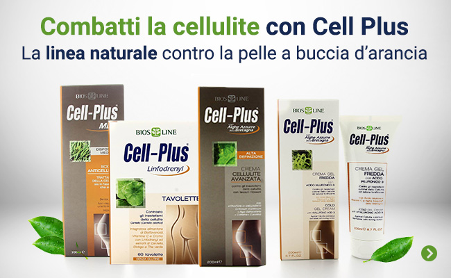 Combatti la cellulite con Cell Plus