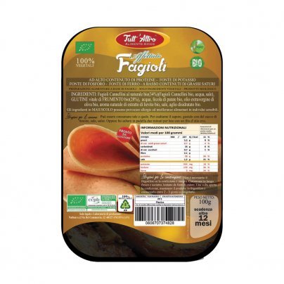 Affettato Vegetale Bio "Fagiolì" - Alimento 100% Vegan