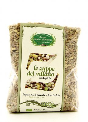 Zuppa del Villano - 3 Cereali e Lenticchie