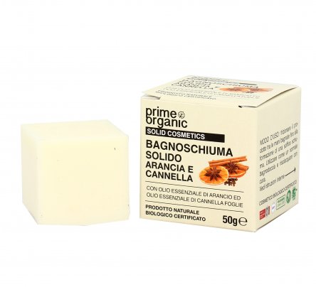 Bagnoschiuma Solido Arancia e Cannella