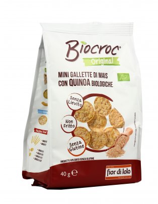 Mini Gallette di Mais con Quinoa Bio - Biocroc