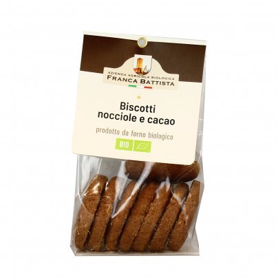 Biscotti con Nocciole e Cacao Bio