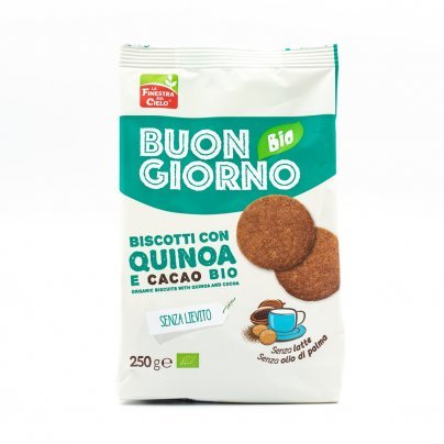 Biscotti con Quinoa e Cacao Bio - Buongiorno Bio