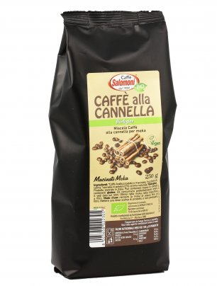 CAFFè ALLA CANNELLA MACINATO BIO
Per moka. 100% naturale e da agricoltura biologica
                                      
                      Caffè Salomoni

