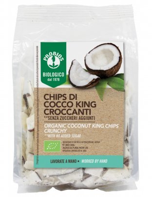 Chips di Cocco King Croccanti Bio - Senza Zuccheri Aggiunti**