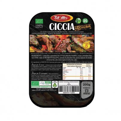 Ciccia Marchigiana - Alimento 100% Vegan