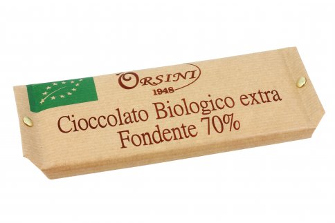 Cioccolato Biologico Extra Fondente 70%