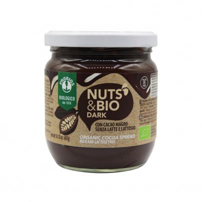 Crema Spalmabile con Nocciole e Cacao Fondente - Nuts & Bio Dark