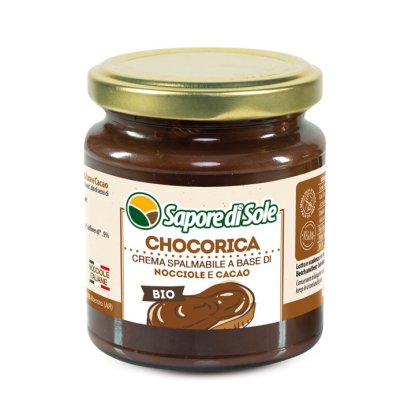 Crema Spalmabile Nocciole e Cacao Bio - Chocorica