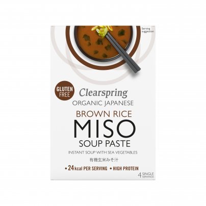 Zuppa di Miso Instantanea di Riso Integrale e Alghe Bio - Senza Glutine