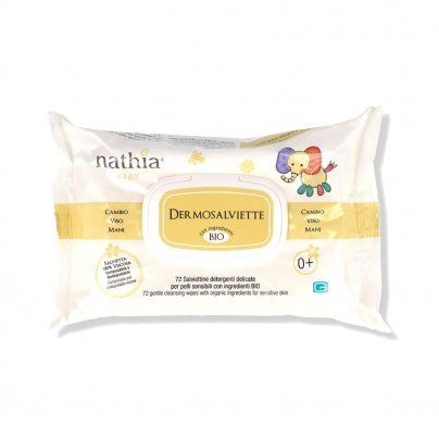Salviette Detergenti "Dermosalviette" per Bambini - Nathia Baby