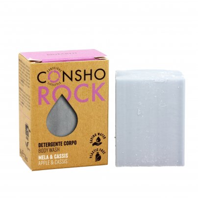 Detergente Corpo Solido Mela e Cassis - Consho Rock