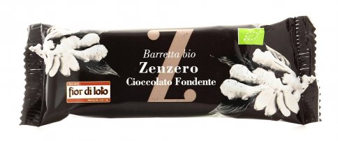 Barretta Zenzero con Cioccolato Fondente Bio