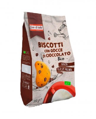 Biscotti con Gocce di Cioccolato Bio