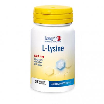 L-Lysine (Lisina) 500Mg - Integratore per Pelle, Capelli e Unghie