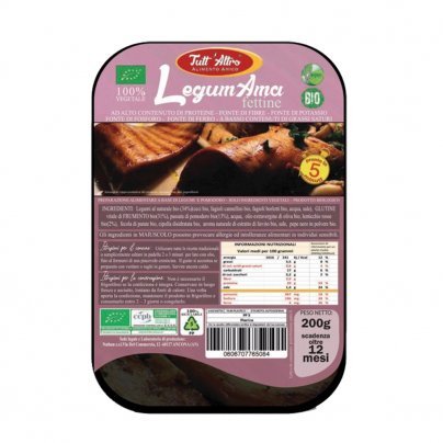 Fettine Vegetali Bio "Legumama" - Alimento 100% Vegan