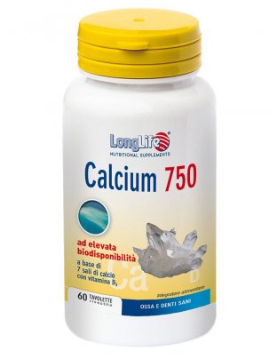 Calcium 750 Mg - Ossa e Denti Sani