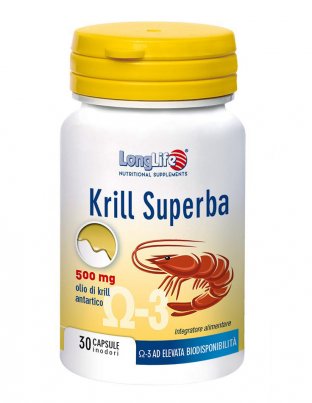 Krill Superba 500 Mg - Omega 3 ad Elevata Biodisponibilità