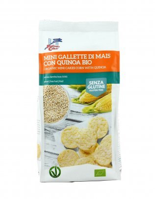 Mini Gallette di Mais con Quinoa Bio Senza Glutine