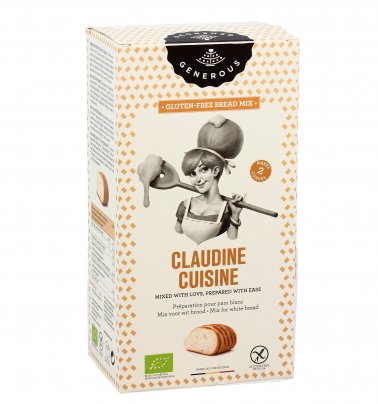 Preparato Pane Bianco "Claudine Cuisine" - Senza Glutine