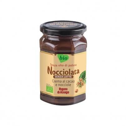 Nocciolata Senza Latte - Crema al Cacao e Nocciole Bio