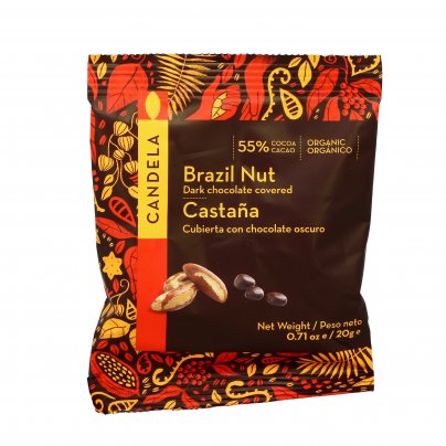 Noci del Brasile Ricoperte Cioccolato Fondente Bio