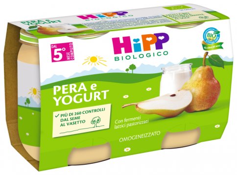 Omogeneizzato Bio con Pera e Yogurt