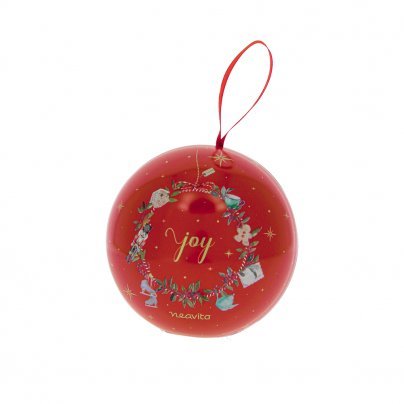 Palla di Natale Rossa con Tè "Mélange Christmas Tree"