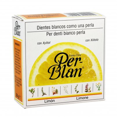 Dentifricio in Polvere "Perblanc" gusto Limone