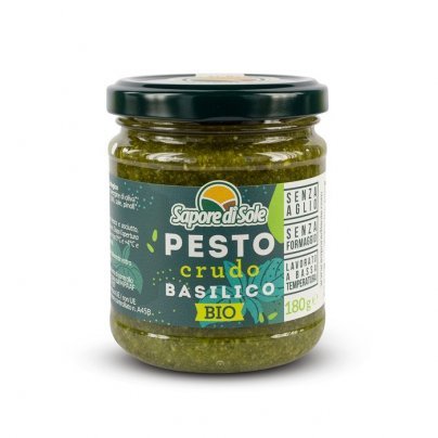 Pesto Crudo al Basilico Bio