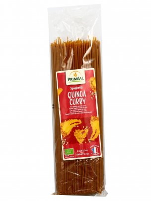 Pasta Spaghetti di Grano, Quinoa e Curry Bio