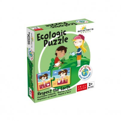 Puzzle Ecologico per Bambini (Dai 2 Anni) - Rispettiamo l'Ambiente