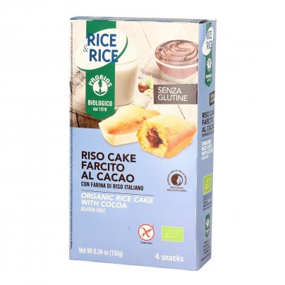 Plumcake al Cacao "Riso Cake" Senza Glutine - Rice&Rice