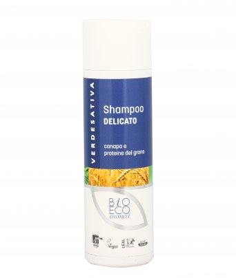 Shampoo Delicato Canapa e Proteine del Grano 200 ml