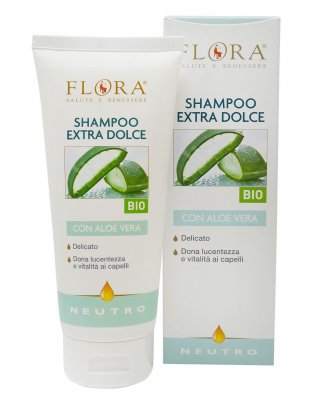 Shampoo Extra Dolce con Aloe Vera - Neutroflora 200 ml