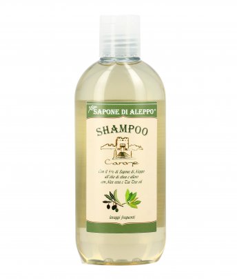 Shampoo Capelli per Lavaggi Frequenti con Sapone di Aleppo