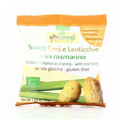 AltriCereali - Snack con Ceci, Lenticchie e Rosmarino Bio