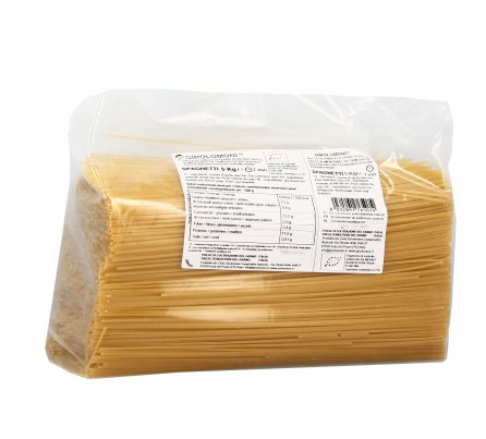Pasta Spaghetti di Semola di Grano Duro Bio - 5 Kg