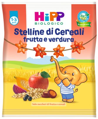 Stelline di Cereali Bio alla Frutta e Verdura (1-3 anni)