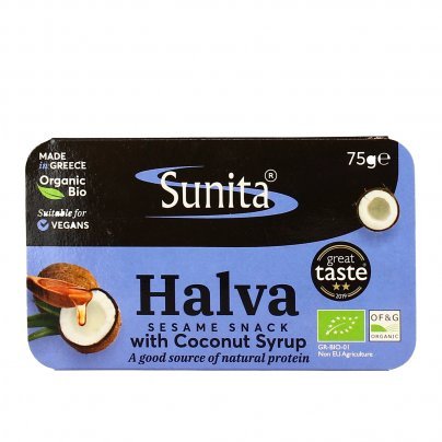Snack Dolce con Sciroppo di Cocco Bio - Sunita Halva
