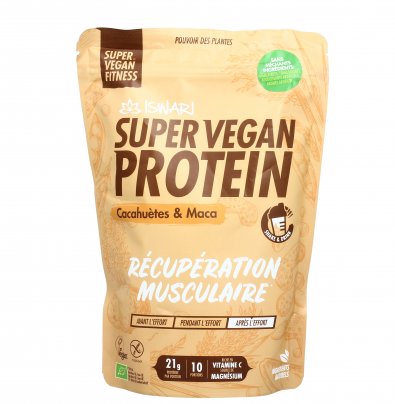 Super Vegan Protein Bio - Arachidi e Maca