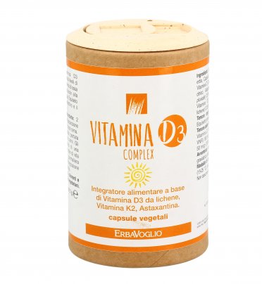 Vitamina D3 Complex - Integratore di Vitamina D3 e Vitamina K2
