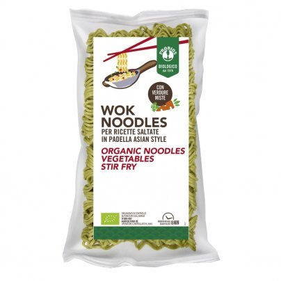 Wok Noodles con Verdure - Pasta di Grano Bio