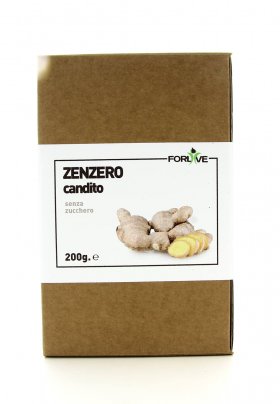 Zenzero Candito - Senza Zucchero