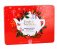 Scatola in Latta Rossa "Premium Holiday Collection" - Tè e Infusi Bio Assortiti
