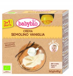 Dessert Crema di Semolino alla Vaniglia