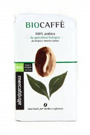 MACINATO 100% ARABICA BIO CAFFè
Macinato per Moka ed Espresso da Agricoltura Biologica
                                      
                      Altromercato

