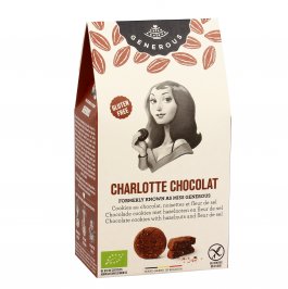 Biscotti Cioccolato, Nocciole e Fior di Sale "Charlotte Chocolat" 120 g